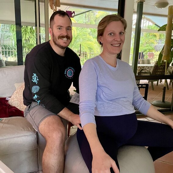 Mikaela and Cam Testimonial Positively Hypnobirthing Gold Coast Classes