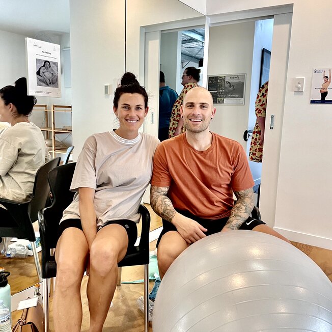 nyree and michael testimonial positively hypnobirthing group course gold coast