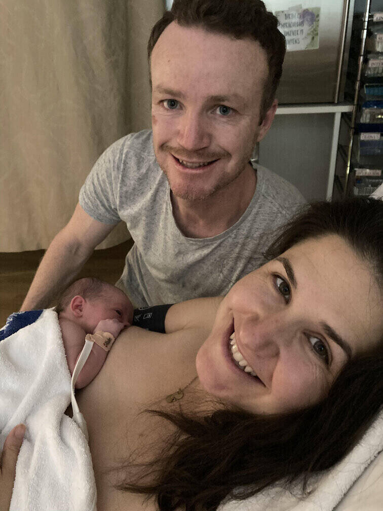 Kate's Natural, No Tearing, 2nd Hypno Water Birth.