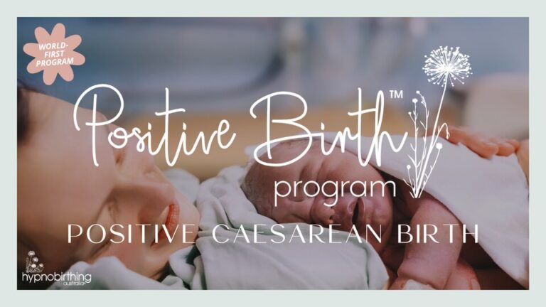 Positive Caesarean Birth Program Online Course