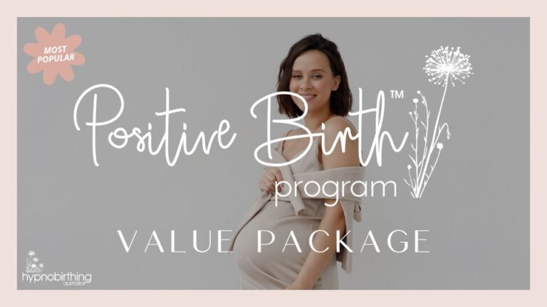 Positive Birth Program Online Course Value Package
