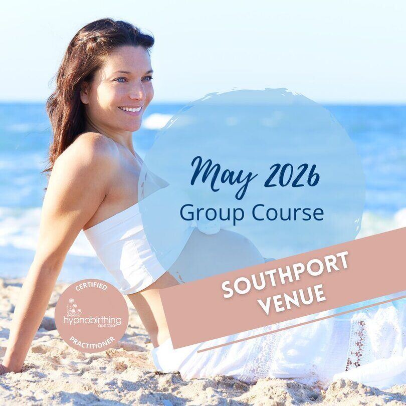 Pregnant woman relaxing on beach