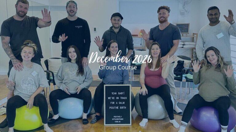 December 2026 Group Hypnobirthing Australia™ course