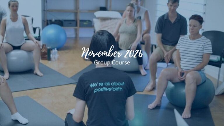 November 2026 Group Hypnobirthing Australia™ course