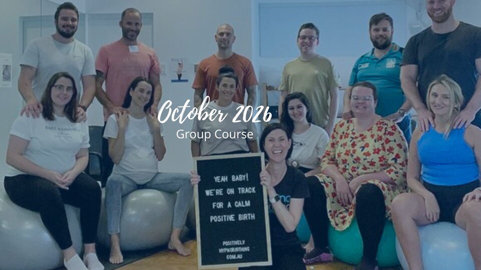 October 2026 Group Hypnobirthing Australia™ Course