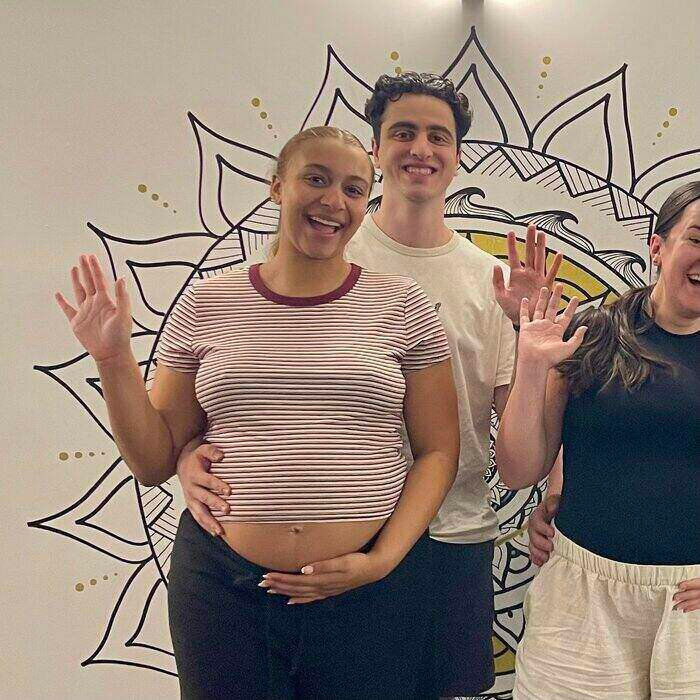 Armin from Merrimac, who did the Hypnobirthing Australia™ course on the Gold Coast