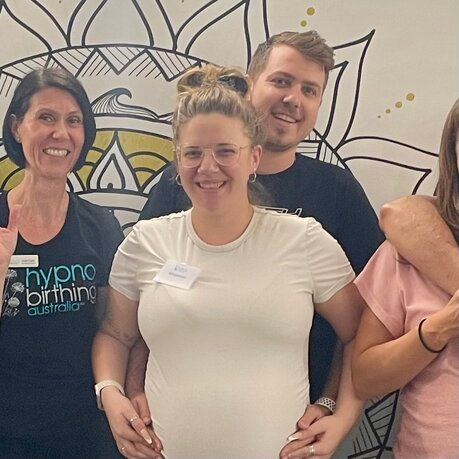 Rhiannon from Beenleigh, who did the Hypnobirthing Australia™ course on the Gold Coast